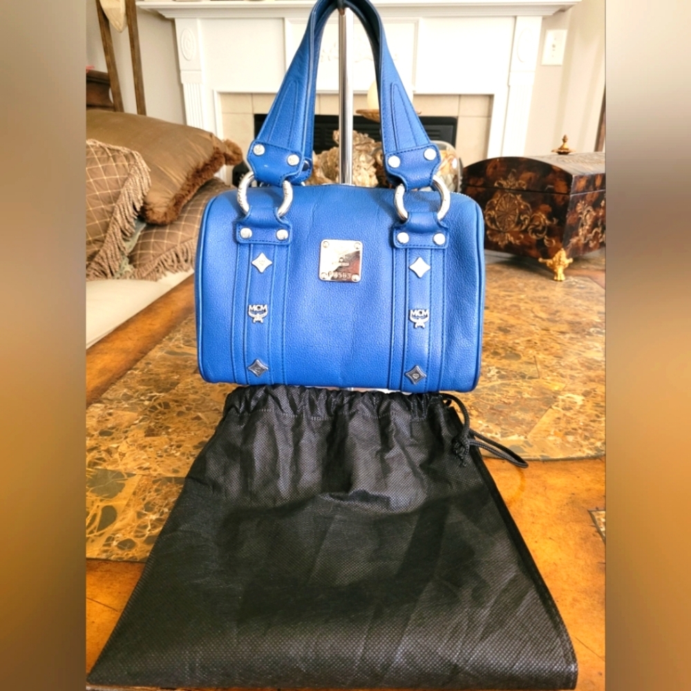 MCM Blue Handbag